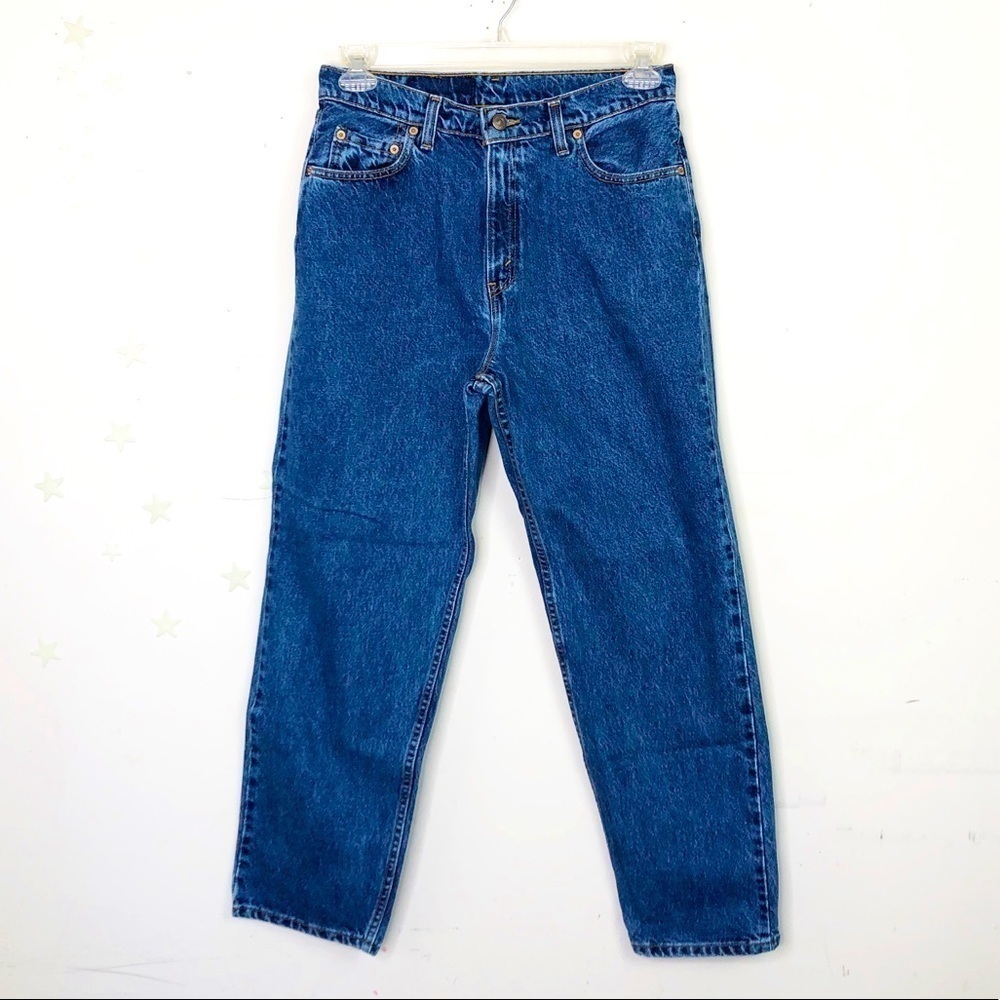 𝅺Levi straight leg high rise jeans see